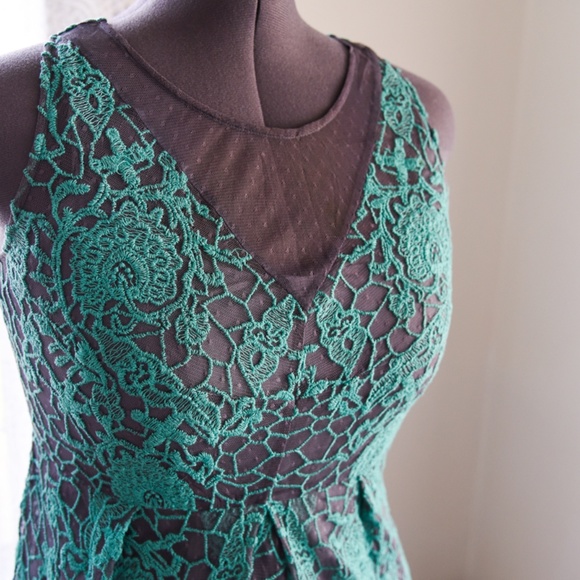 Yoana Baraschi Anthropologie Lace and Tulle Dress - Picture 2 of 9